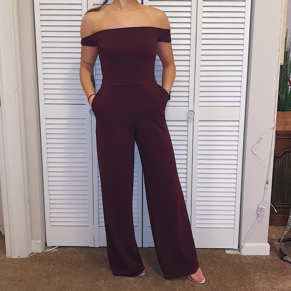 Purple xs Express jumpsuit